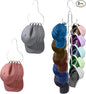 Hat Organizer for Closet, 10-Hook Hanging Hat Organizer with 2pcs Single Hook Hats Racks, Rotatable Space Saving Metal Hats Storage for Baseball Caps, Holds Up to 50 Baseball Caps