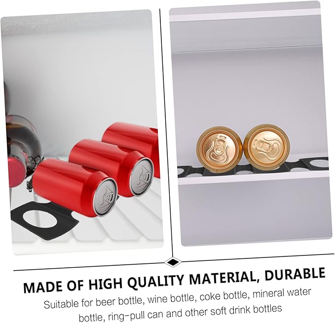 Lightweight Folding Can Stacking Mat Organize Cans Bottles Fridge Storage Holder Beer Bottles Stacker