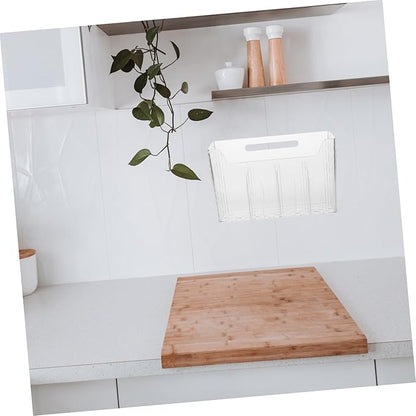 Cabilock Wall-mounted Storage Rack Adhesive Mount Medicine Cabinet Organizer for Bottles Kitchen Bathroom Countertop Holder