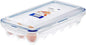 Lock & Lock HPL955 Egg Storer for 18 Eggs- Clear/Blue, 32 x 17.5 x 32 cm
