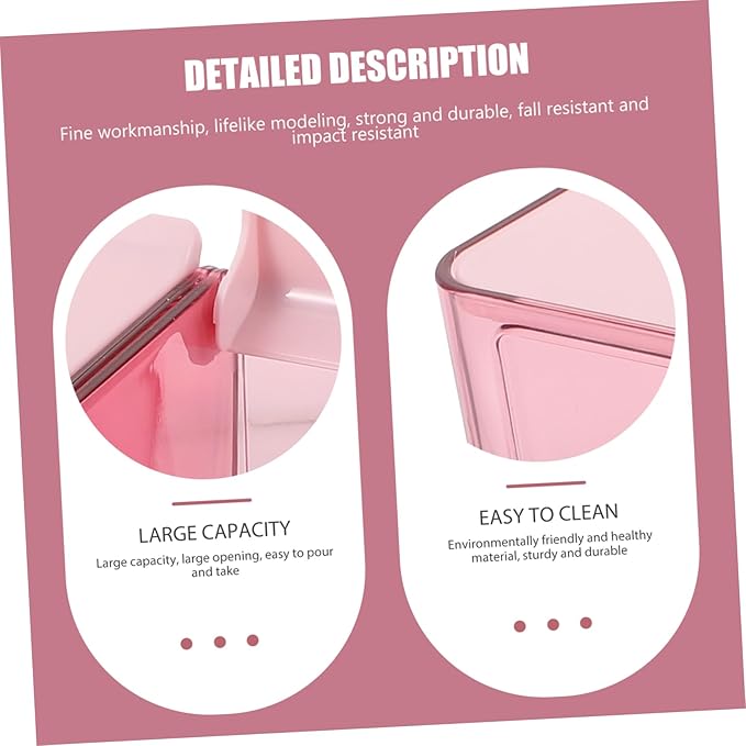 LABRIMP Seasoning Box Large Capacity Seasoning Container with Lid for Kitchen Spice Storage Easy Pour Design and Practical 9.56X3.70X3.54 Inch