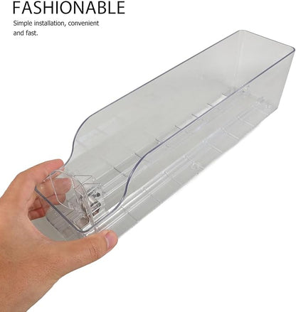 Automatic Drink Dispenser and Organizer for Refrigerator Versatile Can Holder for Soda and Beverages Space-saving Storage for Home and Convenience Stores
