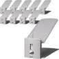 Like IT SH-01L Shoe Storage, Space Saving, 2 x Storage Capacity, Shoe Space Saver, Set of 10, Height Adjustable, Gray, Made in Japan, 10 Pieces, Sneakers Storage, Unisex