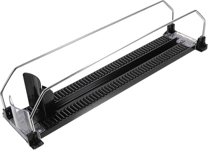 Hemobllo Beverage Can Dispenser Rack Automatic Vending Machine Pusher Tray Rack Soda Can Organizer Beverage Can Rack Pull Out Cabinet Shelf