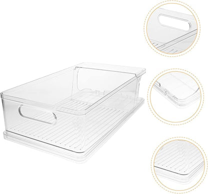 Rolling Can Organizer for Refrigerator Drink Pusher for Fridge Drink Dispenser