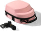 Pink Hat Travel Case with Handle and Adjustable Shoulder Strap Baseball Cap Storage Box Can Effectively Protect Your Hat and Suitable for Travel and Home Storage