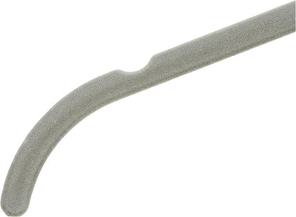 Amazon Basics Slim, Velvet, Non-Slip Shirt Clothes Hangers, Gray/Silver - Pack of 50