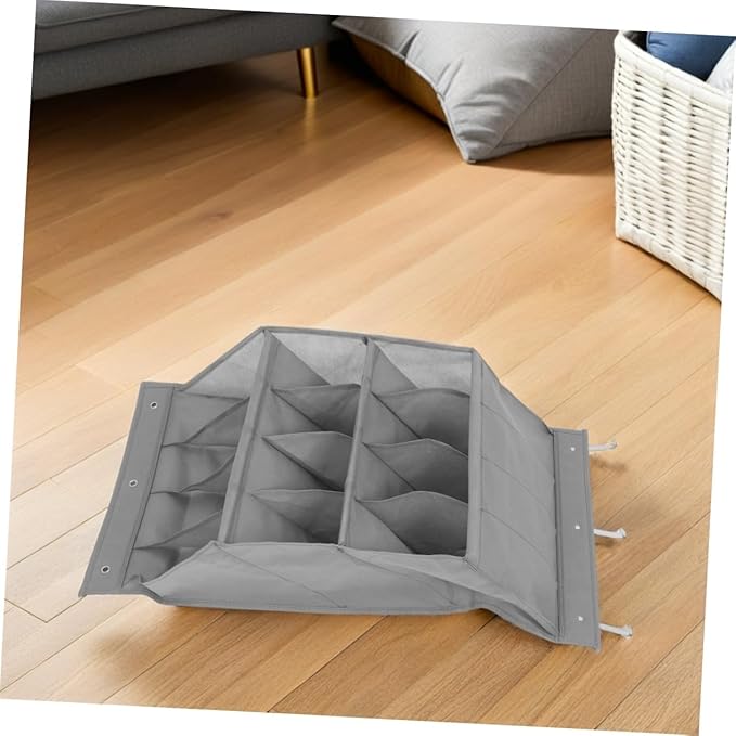 Zerodeko Door Hanging Shoe Rack Over The Door Organizer Closet Storage for Sneakers Boots Heels Entryway Bathroom Laundry Room