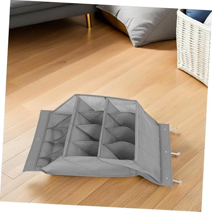 Zerodeko Door Hanging Shoe Rack Over The Door Organizer Closet Storage for Sneakers Boots Heels Entryway Bathroom Laundry Room
