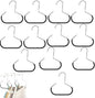 Durable Steel Hangers: Maximize Closet Space with Versatile Storage, Intensiveput Durable Steel Hangers, Stainless Steel Hat Hanger for Closet, Hat Rack Hats Holder for Baseball Caps, Scarf