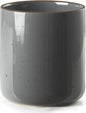 getstar Large Utensil Holder for Kitchen Counter,7.2" Grey Ceramic Utensils Crocks Utensil Organizer for Spatula Farmhouse Kitchen Decor