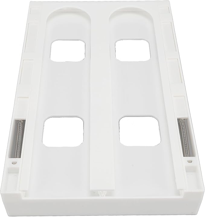 Soda Can Dispenser Drink Organizer Soda Can Organizer for Refrigerator Plastic Hanging Drink Can Organizer Holder Space Saving Beverage Can Storage Rack (5.3cm / 2.1in Hole)