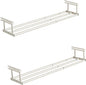 Expandable Shoe Rack, Retractable Shoe Rack, Adjustable Under Cabinet Shoe Organizer for Closet(2white)