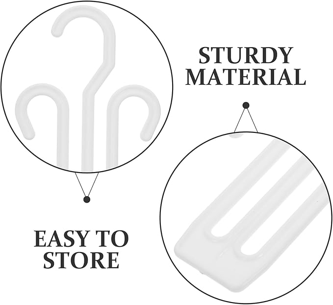 30pcs Plastic Slippers Drying Hooks Hanging Shoe Organizer Household Shoe Hangers for Home and Closet Storage