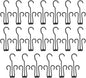 100pcs Shoe Rack for Closet: Plastic Shoe Organizer Shoe Rack Multi-Functional Shoe Rack Organizer Closet Shoe Organizer Shoes Drying Rack for Dehumidifying Hanging Leather Shoes