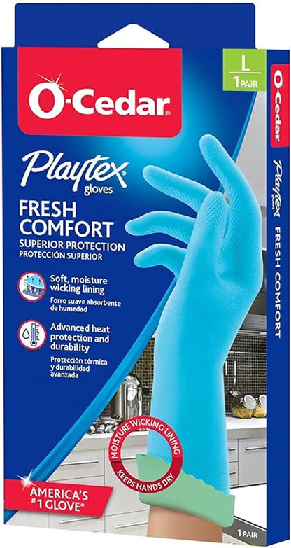 PLAYTEX Fresh Comfort Large Gloves, 1 CT