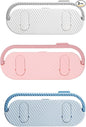 Khakho Hanging Shoe Organizers,3Pcs Slipper Shelf, No Punch Wall Shelf (Plastic)