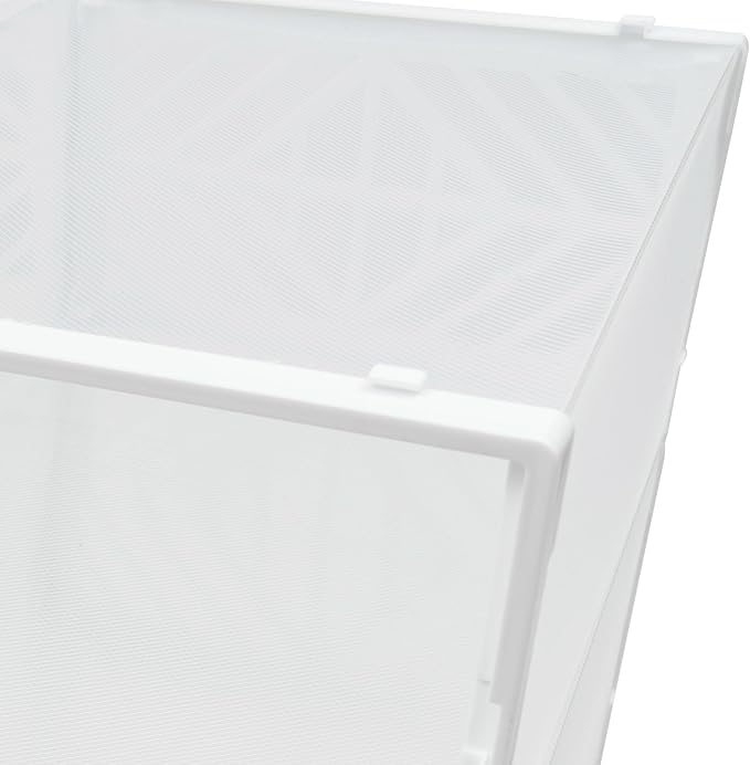 20 Pack Shoe Storage Boxes, Plastic Stackable Foldable Shoe Boxes with Clear Front Opening Door for Sneakers Flats Slippers Sandals Casual Shoes, Space Saving, 13.58*9.06*5.51in (White)
