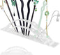 WAYUTO Hair Chopsticks Organizer Hairpin Stick Display Stand Arched Acrylic Display Stand Clear 12 Slot Display Stand Acrylic Stand for Display Hair Stick Storage Organizer for Pens Makeup Brush