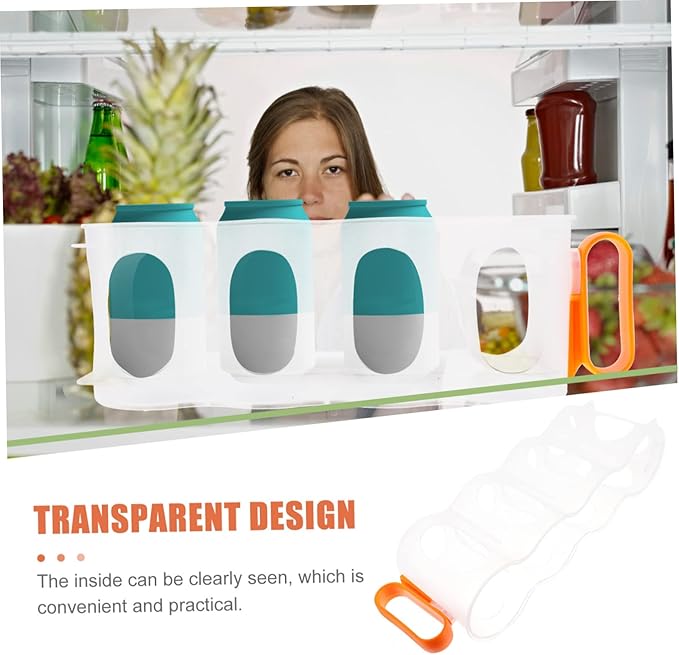 Soda Can Fridge Dispenser Can Organizer for Refrigerator Soda Storage Pantry Drink Organizer