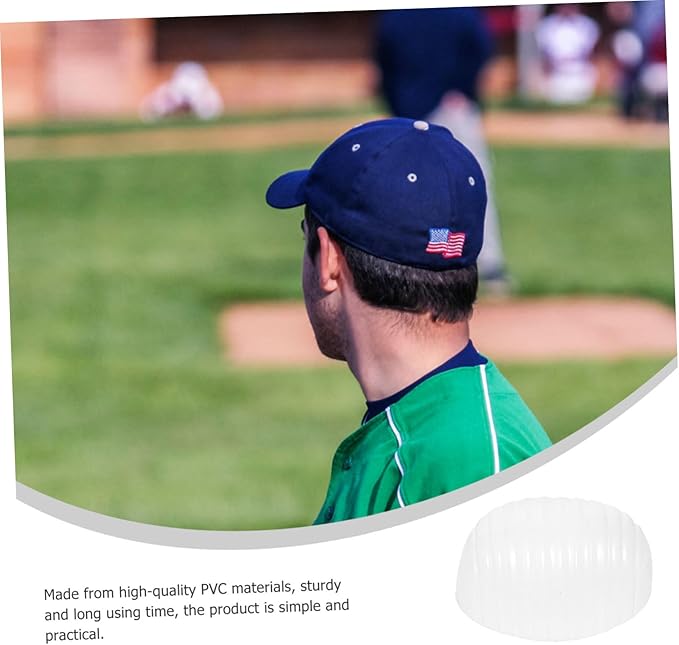 CHILDWEET Universal Baseball Caps Inner Supports Hat Holders 20Pcs Lightweight Plastic Hat Shapers to Prevent Deformation and Maintain Shape for Storage and Travel