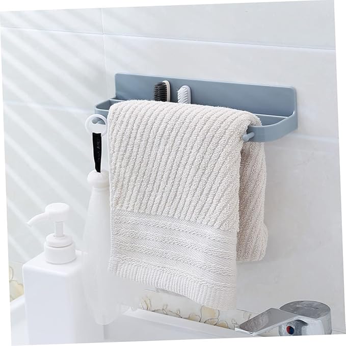 Ciieeo Wall-Mounted Shoes Rack Over The Door Organizer Sticky Hanging Strips for Slippers and Shoes Storage Random Color