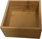 Bamboo Drawer Organizer - Kitchen Drawer Utensil Organizer Office Supplies Desk Organizer Makeup Silverware Tray Flatware Organization 4"*4"*2"