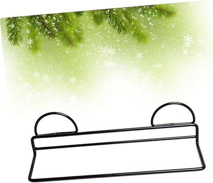 Amosfun 2pcs Eco-friendly Wall Hanging Shoe Rack Single Layer Adhesive Hooks for Shoes Organizer for Bathroom Living Room Door