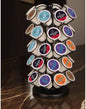 BLACKSMITH FAMILY K Cup Holders,K Cup Holder, K Cups Holder,K Cup Carousel, Coffee Pods Holder Storage Organizer Stand,No Assembly Required,Black (Deluxe Version,40 Pods Capacity)