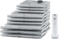 Travel Vacuum Bags with Pump: Vacuum Seal Bags for Clothing with Rechargeable 6000Pa Pump - Space-Saving, Premium Heavy Duty Storage Bags for Clothes, Bedding, Seasonal Items (3 sets, S+M+L)
