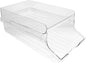 Beverage Can Holder Rolling Drink Organizer Large Refrigerator Drink Rack Stackable Can Dispenser for Kitchen Pantry Storage