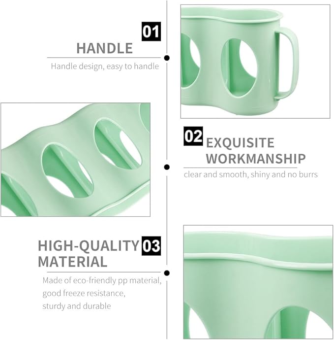 Holibanna 2pcs Hand Pull Beverage Can Organizer Section Plastic Storage Box Can Dispenser for Refrigerator Pantry and Kitchen Countertops Space-saving Design