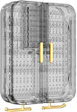 Hanging Jewelry Organizer for Wall, Door, Closet, Damage-Free Simple Dust Proof Jewelry Storage Box Casefor Earrings, Necklaces, Rings