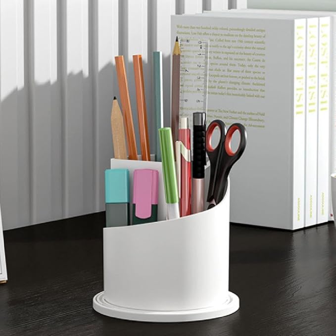 Concealed Toothbrush Holder,Toothbrush Holders with Sliding Lid, Rotating 3 Slots Bathroom Organizer Countertop,Waterproof Dustproof Beauty Brushes Storage,Cosmetics Display Case for Vanity Bathroom