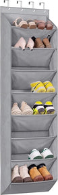 for Over The Door Shoe Organizer with 8 Deep Pockets Hanging Rack for Closet Hanger