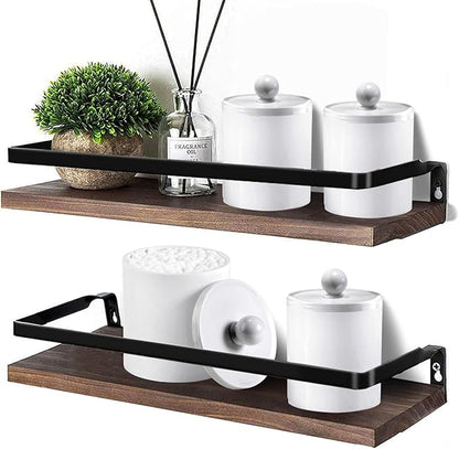 SheeChung 6 Pack White Acrylic Apothecary Jars - Shatterproof Qtip Holder Dispenser Set - Opaque Bathroom Vanity Organizer for Cotton Swabs,Balls,Pads - Modern Minimalist Decor(3*10oz,3*12oz)