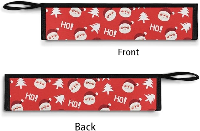 Cutlery Storage Bag Travel Silverware Case Utensil Pouch, Santa Claus