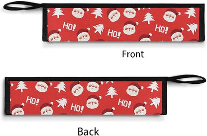 Cutlery Storage Bag Travel Silverware Case Utensil Pouch, Santa Claus