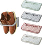 Wall Mounted Shoe Rack Wall Mounted Shoe Rack 4 Pcs Foldable Hanging Wall Shoes Rack without Drilling Space-saving Shoes Organizer Holder Hanger for Front Door