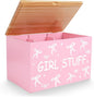 JarThenaAMCS Tampon Holder for Bathroom Pad Organize Case with Lid Coquette Pink Bow Feminine Product Tampon Storage Girl Stuff Box for Bathroom Accessories