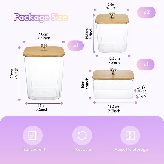 POLRAI 4 Pack Laundry Pod Containers and Dryer Sheet Holder, Laundry Room Organization Storage Containers with Lids and Labels for Detergent Pods Dry Sheet Organizing