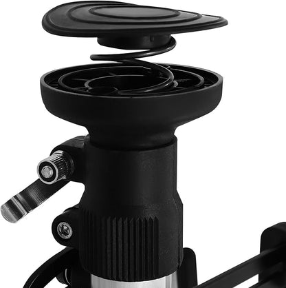 LYNICESHOP Bike Stand, 3 Bike Storage Rack Vertical Bracket for Bicycles, 360° Adjustable Hook Indoor Bike Storage Pole Stand for Garage Indoor Apartment