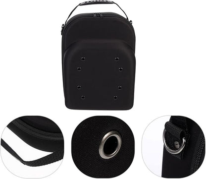 Tofficu Baseball Hat Display Case Baseball Hat Case Hat Box Baseball Caps Carrier Case Hat Case For Travel Home Organize Black Baseball Hat Travel Case