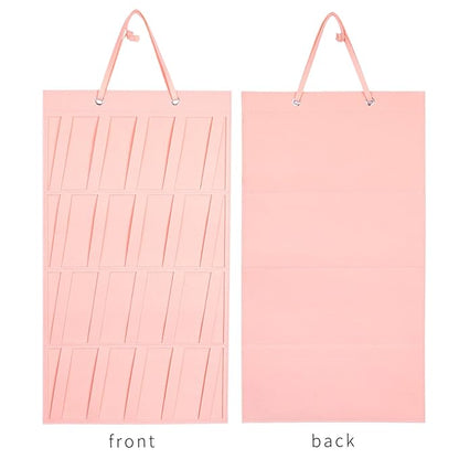 Bow Holder for Girls Hair Bows Claw Clip Organizer, Large Capacity, 4 Layer Display Holder, Holds 150+ Pcs, Pink-B, Modern Style, Felt Material, Easy Assembly for Girls & Women