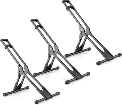 CHEPARK Bike Floor Stand Rack- Indoor Bike Stand for Garage/Home - Bike Storage Bicycle Parking Rack Fit 20”-29” Mountain Road Bikes (3 Bike Rack)