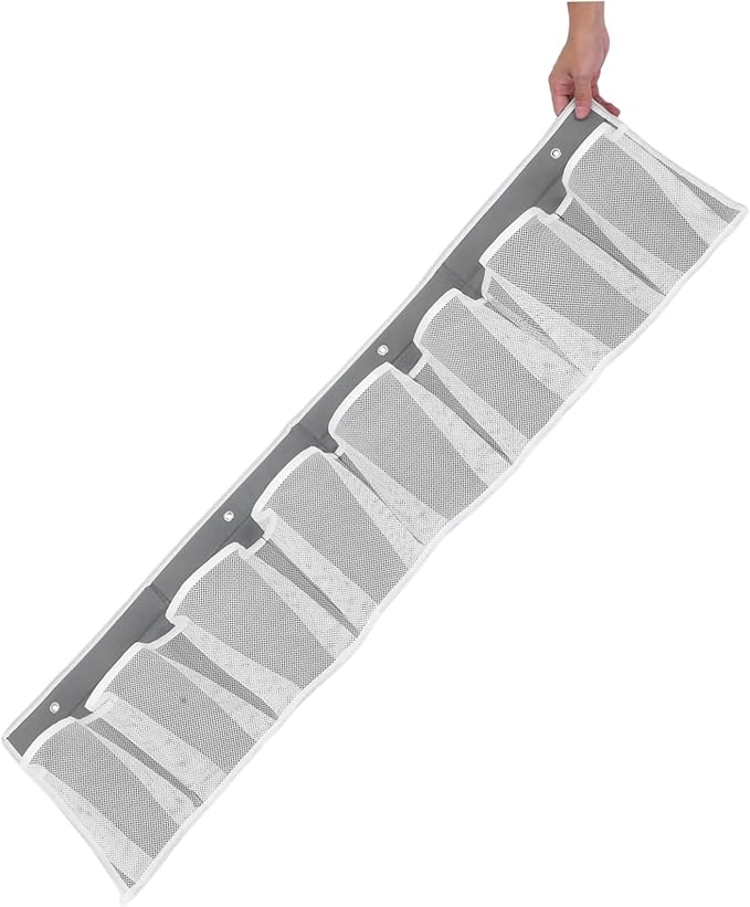 PRETYZOOM Hanging Shoe Organizer for Bedside Nonwoven Fabric Mesh Storage Bag with Space-saving Design for Rvs and Travel Keeps Shoes Dry and Fresh