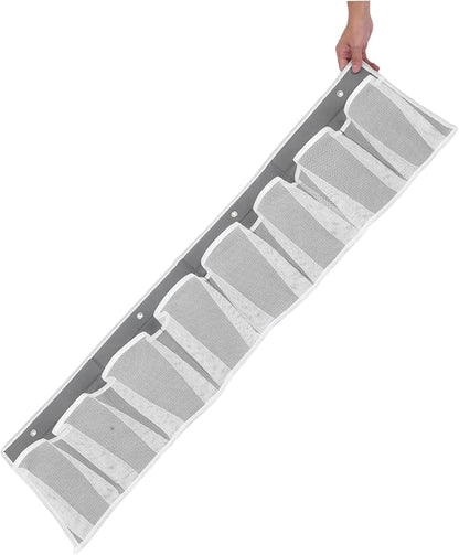 PRETYZOOM Hanging Shoe Organizer for Bedside Nonwoven Fabric Mesh Storage Bag with Space-saving Design for Rvs and Travel Keeps Shoes Dry and Fresh