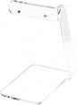 Plymor Clear Acrylic Signpost-style Pair Hanging Earring Display Stand, 2.375" W x 3" D x 4" H