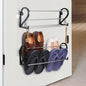 Racks Shoe Mounted Wall 2Pcs, Organizers Shoe Hanging Door Punch-Free with Mounts Adhesive, Shelves Storage Shoes Door Over, Holders Shoe Saving Space for Bathroom, Entrance