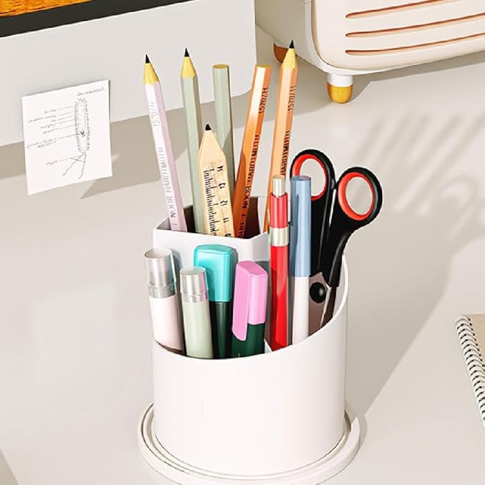 Concealed Toothbrush Holder,Toothbrush Holders with Sliding Lid, Rotating 3 Slots Bathroom Organizer Countertop,Waterproof Dustproof Beauty Brushes Storage,Cosmetics Display Case for Vanity Bathroom